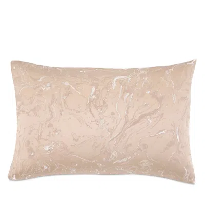 Donna Karan Home Liquid Marble Standard/queen Sham In Brown