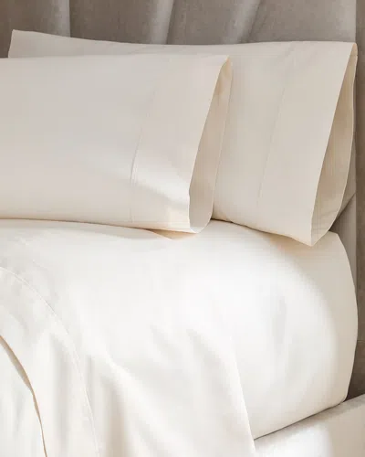 Donna Karan Home Luxe Egyptian 4-piece 700 Thread Count King Sheet Set In White