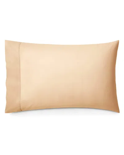 Donna Karan Home Luxe Egyptian 700 Thread Count Standard Pillowcase Pair In Orange