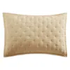 Donna Karan Home Meditate Linen Silk Standard Sham In Gold