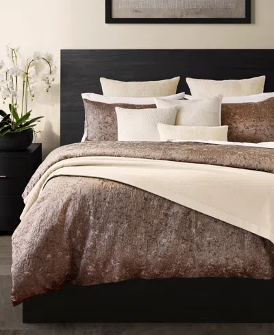Donna Karan Home Mirage Duvet, Full/ Queen In Brown
