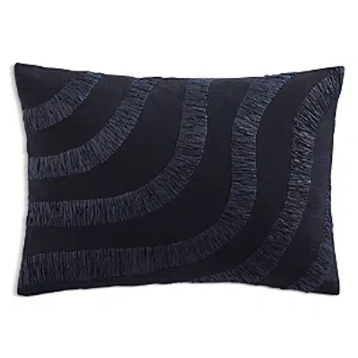 Donna Karan Home Wave Black Decorative Pillow, 14 X 20