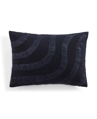 Donna Karan Home Wave Decorative Pillow, 14" X 20"