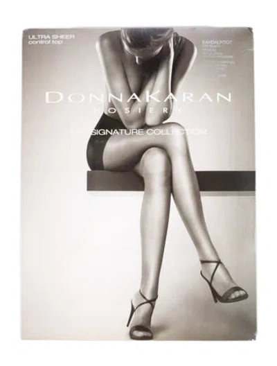 Pre-owned Donna Karan Hosiery W/tags In Gray