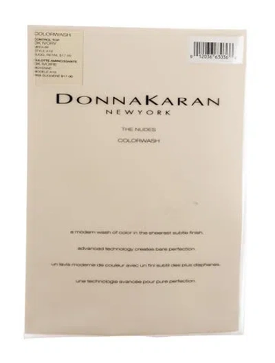 Pre-owned Donna Karan Hosiery W/tags In White