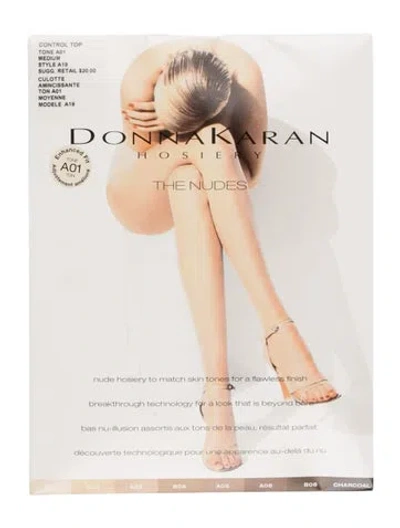 Pre-owned Donna Karan Hosiery W/tags W/tags In Neutral