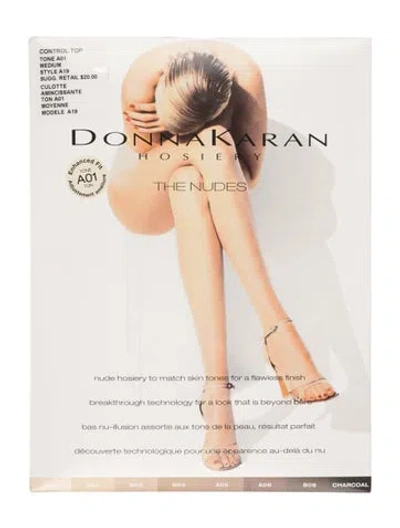 Pre-owned Donna Karan Hosiery W/tags W/tags In Neutral