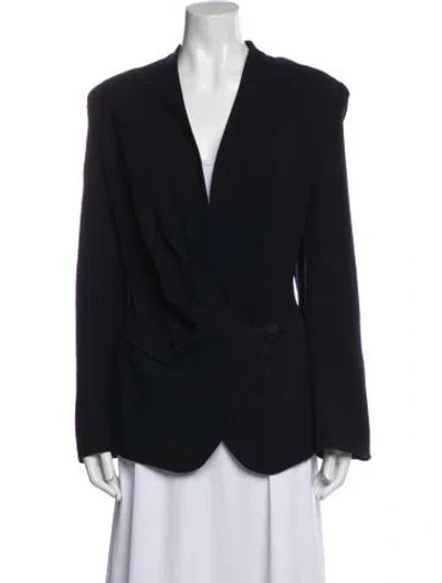 Pre-owned Donna Karan Jacket In Black