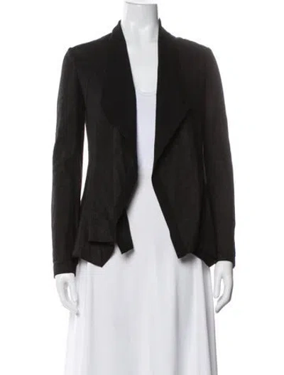 Pre-owned Donna Karan Jacket In Black