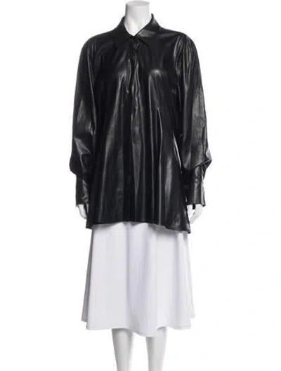 Pre-owned Donna Karan Jacket In Black