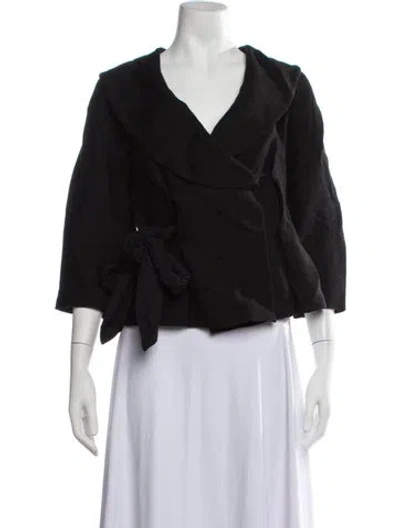 Pre-owned Donna Karan Jacket In Black