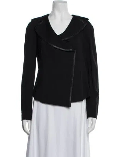 Pre-owned Donna Karan Jacket In Black