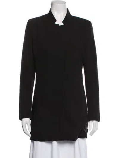 Pre-owned Donna Karan Jacket In Black