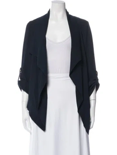 Pre-owned Donna Karan Jacket In Blue