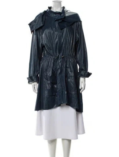 Pre-owned Donna Karan Jacket In Blue