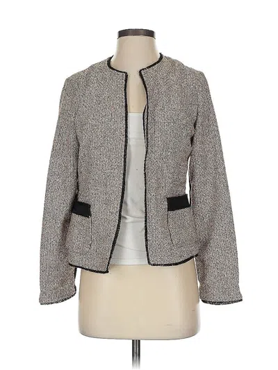 Pre-owned Donna Karan Jacket In Gray