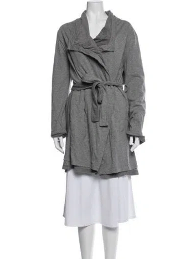 Pre-owned Donna Karan Jacket In Gray