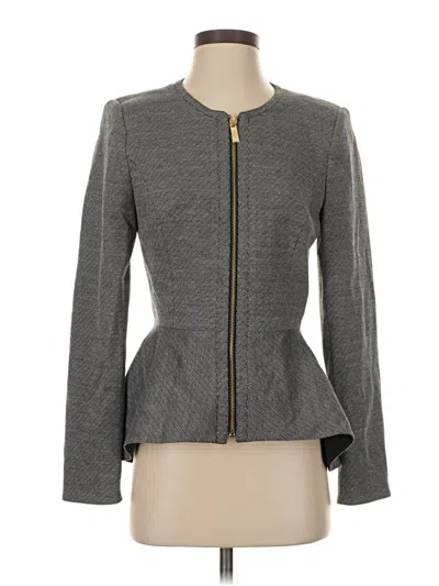 Pre-owned Donna Karan Jacket In Gray