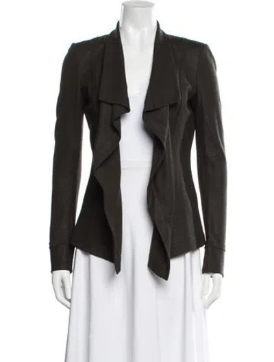 Pre-owned Donna Karan Jacket In Green