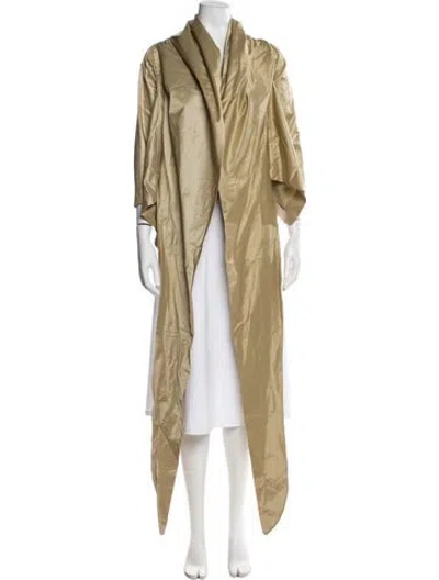Pre-owned Donna Karan Jacket In Neutral