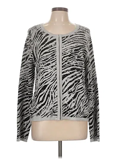 Pre-owned Donna Karan Jacket In Silver