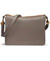 Donna Karan Jericho Flap Shoulder With Sculpted Hardware In Brown