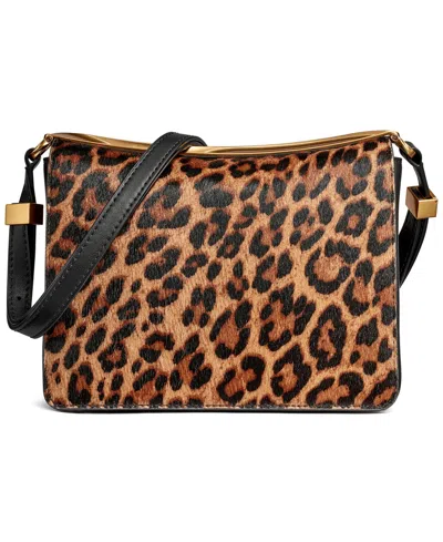 Donna Karan Jericho Leopard Mini Shoulder Bag In Multi