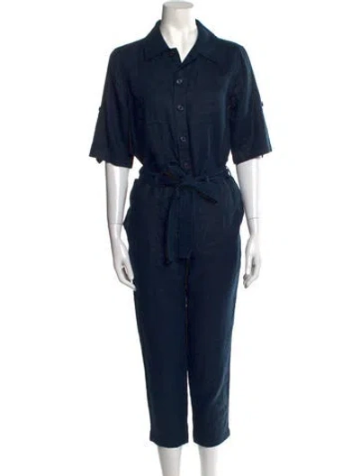 Pre-owned Donna Karan Jumpsuit In Blue