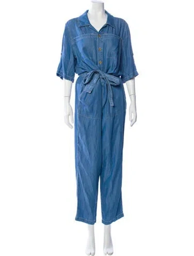 Pre-owned Donna Karan Jumpsuit In Blue