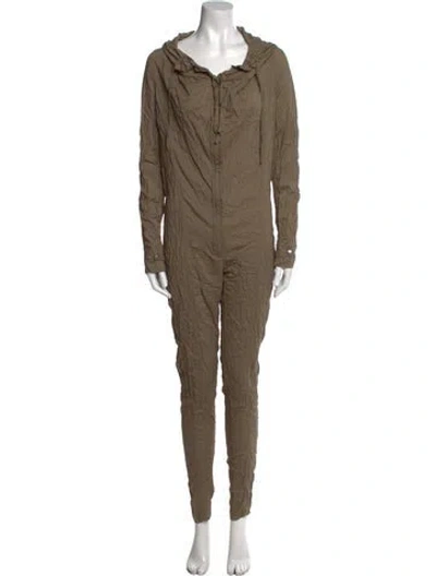 Pre-owned Donna Karan Jumpsuit In Brown