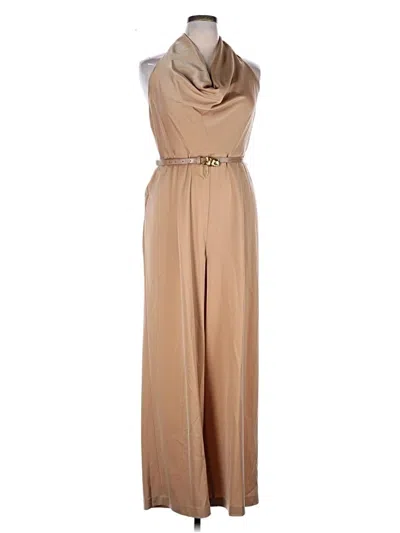 Pre-owned Donna Karan Jumpsuit In Brown