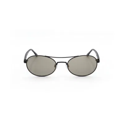 Donna Karan Ladies Black Oval Sunglasses Do300s-1 In ["white"]