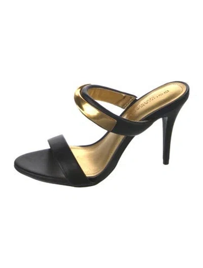 Pre-owned Donna Karan Leather Sandals In Multicolor