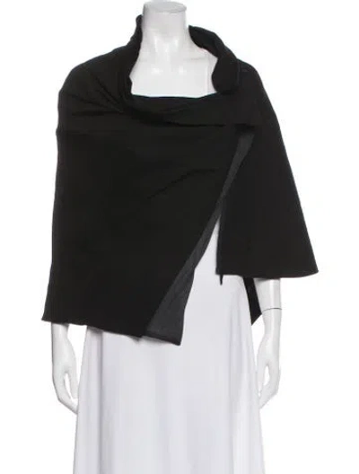 Pre-owned Donna Karan Linen Jacket In Black