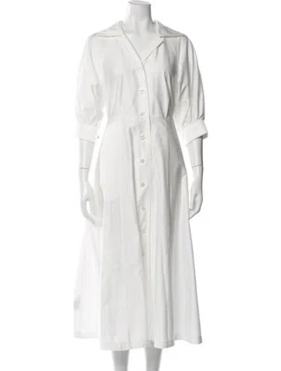 Pre-owned Donna Karan Long Dress In Neutral