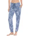 Donna Karan Lounge Jogger Pant In Blue