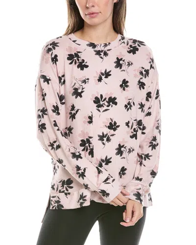 Donna Karan Lounge Top In Pink