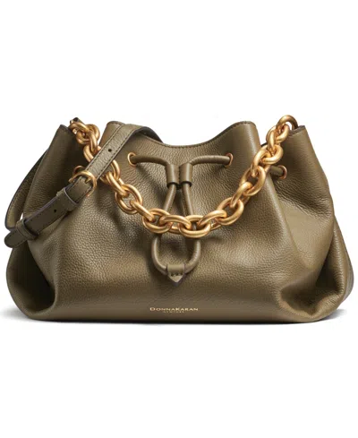 Donna Karan Lyndon Drawstring Crossbody Bag
