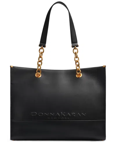 Donna Karan Merino Leather Large Tote Bag In Multi