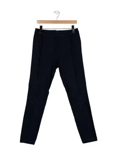 Pre-owned Donna Karan Mid-rise Skinny Leg Jeans In Blue