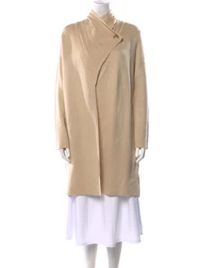 Pre-owned Donna Karan Mock Neck Sweater W/ Tags In Neutral