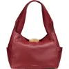 Donna Karan New York Amagansett Shoulder Bag In Burgundy