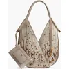 Donna Karan New York Baldwin Beaded Lasercut Mini Shoulder