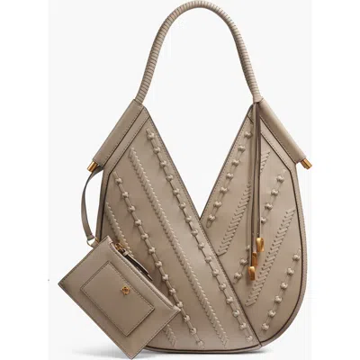 Donna Karan New York Baldwin Knot Mini Shoulder In Brown