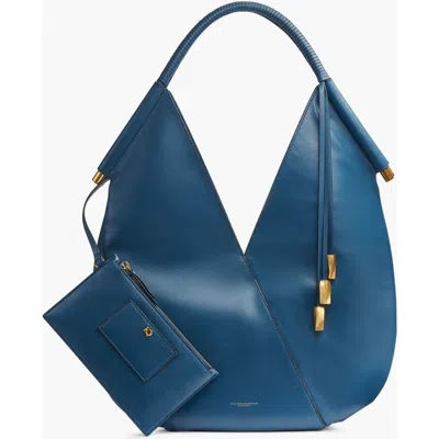 Donna Karan New York Baldwin Large Shoulder Bag In Blue