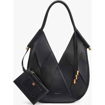 Donna Karan New York Baldwin Large Woven Mini Shoulder In Multi