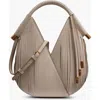Donna Karan New York Baldwin Lasercut Micro Crossbody In Neutral