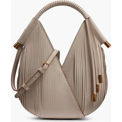 Donna Karan New York Baldwin Lasercut Micro Crossbody In Neutral