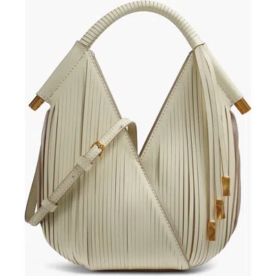 Donna Karan New York Baldwin Lasercut Micro Crossbody In Red