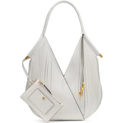 Donna Karan New York Baldwin Mini Lasercut Shoulder Bag In Brilliant White